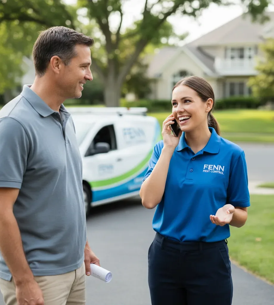 Fenn Pest Control customer support in Harrisonville